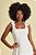 Vestido Midi Cru De Alça Com Laço Em Viscose Flamê Linên - 105151 - Imagem 3