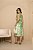 Vestido Midi Verde Com Estampa Off White Em Malha Stretch Clamila - 10703 - Imagem 2