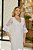 Vestido Midi Branco Em Renda E Guipir Com Botões Frontais Doce Maria - 03938004 - Imagem 3