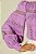 Camisa Lavanda Em Tricoline E Guipir Com Manga Bufante Doce Maria - 03838019 - Imagem 3