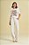 T-Shirt Off White Com Estampa Frontal Em Malha Tricot Flamê De Manga Curta - 105116 - Imagem 2