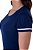 Vestido Azul Com Detalhes Em Branco E Acompanha Cinto Hapuk - 061818 - Imagem 4