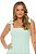 Vestido Midi Verde De Alça Com Laço Em Viscose Flamê Linên - 105151 - Imagem 2