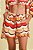 Shorts Estampado Em Viscose Com Bolsos E Cordão Frontal - 104976 - Imagem 1