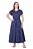 Vestido Maxi Midi Azul Três Marias E Acompanha Faixa Hapuk - 061842 - Imagem 1