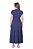 Vestido Maxi Midi Azul Três Marias E Acompanha Faixa Hapuk - 061842 - Imagem 2