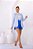 Blazer Azul Bebê Em Malha Neoprene Com Detalhe De Bolsos - 10161 - Imagem 1