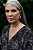 Vestido Transpassado Preto Em Crepe Bordado Com Faixa Simple Life - 15205 - Imagem 2