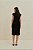 Vestido Bicolor Transpassado Em Malha Encorpada Simple Life - 15284 - Imagem 2