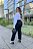 Camisa Plus Size Branca Com Detalhe No Punho E Botões Frontais - 23543 - Imagem 2