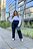 Camisa Plus Size Branca Com Detalhe No Punho E Botões Frontais - 23543 - Imagem 3
