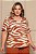 Blusa Plus Size Estampada Em Malha E Decote Com Tiras - 24870 - Imagem 1
