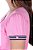 Vestido Rosa Em Malha Com Detalhe De Ribana E Acompanha Faixa Hapuk - 061866 - Imagem 5