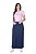 Saia Maxi Midi Jeans Com Fenda Frontal E Traseira Hapuk - 028842 - Imagem 1