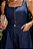 Conjunto De Saia Maxi Midi Jeans Evasê E Blusa Regata Com Zíper - 240550 - Imagem 4