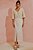 Saia Plus Size Maxi Midi Off White Com Fenda Frontal Simple Life - 15310 - Imagem 5