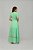 Vestido Longo Verde Em Viscose Com Detalhe Em Guipir Nítido Jeans - 03609 - Imagem 2