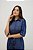 Vestido Chemise Jeans Com Entremeios E Acompanha Faixa Nítido Jeans - 03544 - Imagem 3