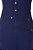 Vestido Jeans Collor Azul Com Botões De Pressão Frontais Hapuk - 061805 - Imagem 4