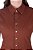 Vestido Jeans Collor Marrom Com Botões De Pressão Frontais Hapuk - 061805 - Imagem 3
