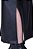 Saia Plus Size Maxi Midi Preta Em Couro Ecológico Com Botões Encapados Hapuk - 039184 - Imagem 5