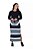 Conjunto Plus Size De Saia Maxi Midi Listrada E Blusa Preta Hapuk - 049406 - Imagem 1