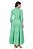Vestido Maxi Midi Verde Em Linho Acompanha Cinto Hapuk - 060974 - Imagem 2