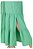 Vestido Maxi Midi Verde Em Linho Acompanha Cinto Hapuk - 060974 - Imagem 6