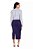 Jaqueta Plus Size Em Malha Tweed Com Lurex Azul Com Off White Hapuk - 021548 - Imagem 2