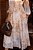 Vestido Maxi Midi Estampado Em Chiffon Acompanha Faixa Jany Pim - V5010992 - Imagem 7