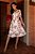 Vestido Estampado Em Toque De Seda E Tule Acompanha Cinto Jany Pim - V5010996 - Imagem 1