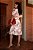 Vestido Estampado Em Toque De Seda E Tule Acompanha Cinto Jany Pim - V5010996 - Imagem 2