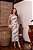 Vestido Maxi Midi Estampado Em Tule Acompanha Forro E Faixa Aline Cerkunvis - 4493 - Imagem 4