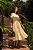 Vestido Midi Amarelo Em Viscolinho Com Detalhes De Entremeios Aline Cerkunvis - 4488 - Imagem 4