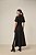 Vestido Maxi Midi Chemise Xadrez Em Alfaiataria Com Viscose Titanium - 27877 - Imagem 2