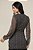 Vestido Longo Poá Em Chiffon Transpassado Mullet De Manga Longa Titanium - 27800 - Imagem 5