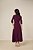 Vestido Maxi Midi Vinho Assimétrico Acompanha Faixa Titanium - 27874 - Imagem 2