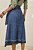 Saia Maxi Midi Jeans Envelope Com Recortes E Barra Desfeita Titanium - 27807 - Imagem 2