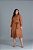 Vestido Plus Size Midi Caramelo Em Tricot Acompanha Faixa Hadaza - 051435 - Imagem 1