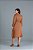Vestido Plus Size Midi Caramelo Em Tricot Acompanha Faixa Hadaza - 051435 - Imagem 2