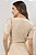Vestido Listrado Evasê Com Botões Frontais E Acompanha Faixa Laura Rosa - 810966 - Imagem 5