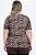 Blusa Plus Size Animal Print Em Viscose Decote Redondo Com Recortes - 246023 - Imagem 2