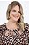 Blusa Plus Size Animal Print Em Viscose Decote Redondo Com Recortes - 246023 - Imagem 3