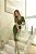 Vestido Plus Size Midi Verde Em Alfaiataria Com Detalhes De Entremeios Dazul - 4744 - Imagem 3