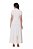Vestido Maxi Midi Cru Em Piquet Com Botões Frontais E Acompanha Faixa Hapuk - 61883 - Imagem 2