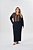 Blusa Plus Size Preta Em Malha Com Estampa Frontal Em Sarja Four Way Lisamour - 201977 - Imagem 2