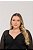 Vestido Plus Size Em Mini Plissê Texturizado Com Lurex Lisamour - 201971 - Imagem 2