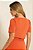 Conjunto De Saia Maxi Midi E Blusa Terracota Em Malha Stretch Clamila - 10783 - Imagem 5
