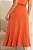 Conjunto De Saia Maxi Midi E Blusa Terracota Em Malha Stretch Clamila - 10783 - Imagem 6