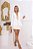 Blazer Plus Size Off White Em Malha Neoprene Com Detalhe De Bolsos - 10161 - Imagem 1